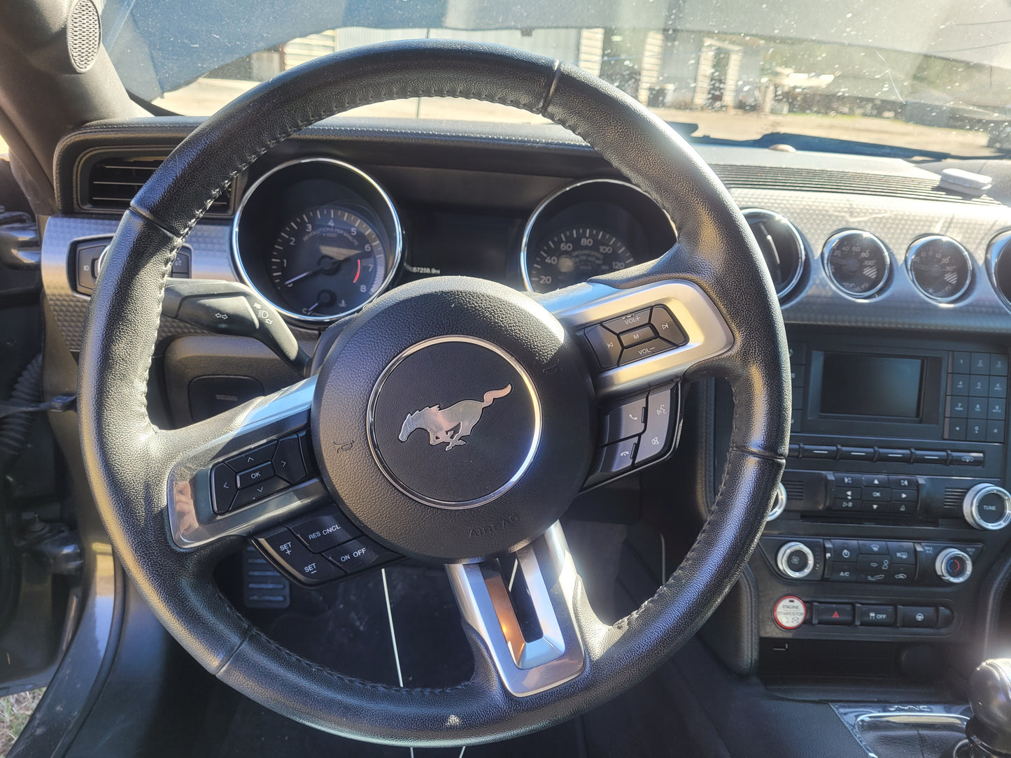Stock 2652. 2017 Ford Mustang EcoBoost Coupe Clear Title 2.3L Turbo MT82 Manny Tranny 57k Miles - The Parts Farm