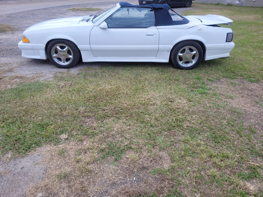 Stock 2657. 1987 Ford Mustang Mclaren Convertible 5.0L Engine T5 Manual Trans 95k Miles - The Parts Farm