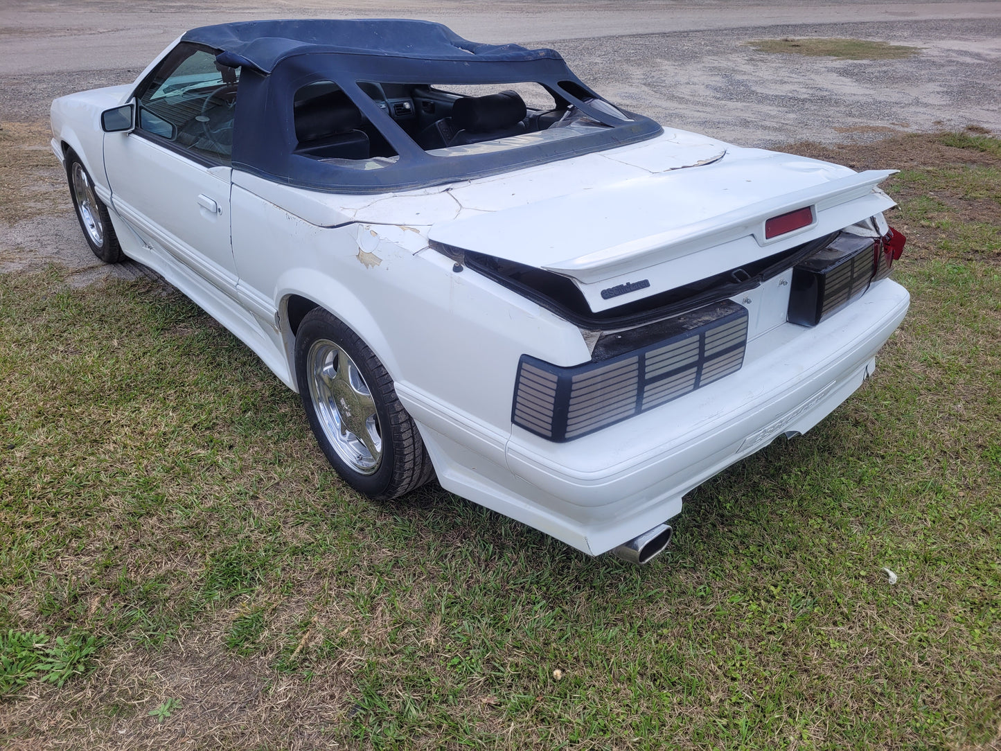 Stock 2657. 1987 Ford Mustang Mclaren Convertible 5.0L Engine T5 Manual Trans 95k Miles - The Parts Farm