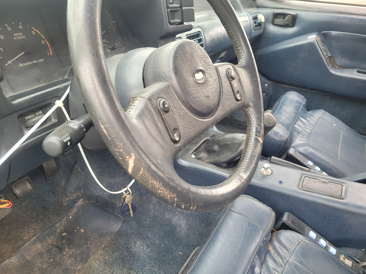 Stock 2657. 1987 Ford Mustang Mclaren Convertible 5.0L Engine T5 Manual Trans 95k Miles - The Parts Farm