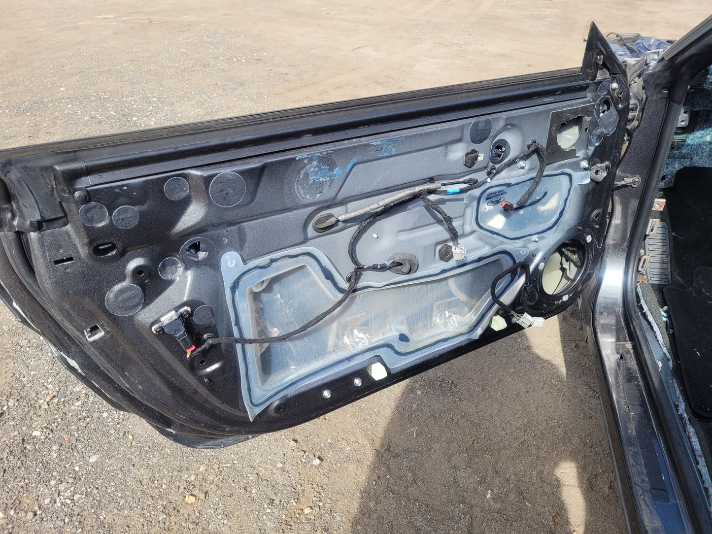 Stock 2652. 2017 Ford Mustang EcoBoost Roller Frame Coupe Clean Title Shell Paint J7 57k - The Parts Farm
