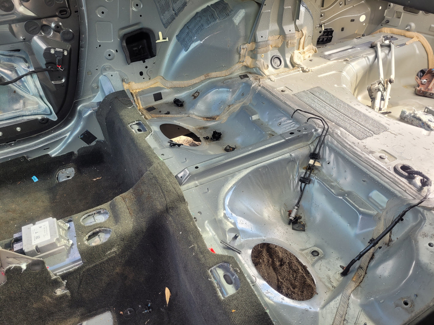 Stock 2652. 2017 Ford Mustang EcoBoost Roller Frame Coupe Clean Title Shell Paint J7 57k - The Parts Farm