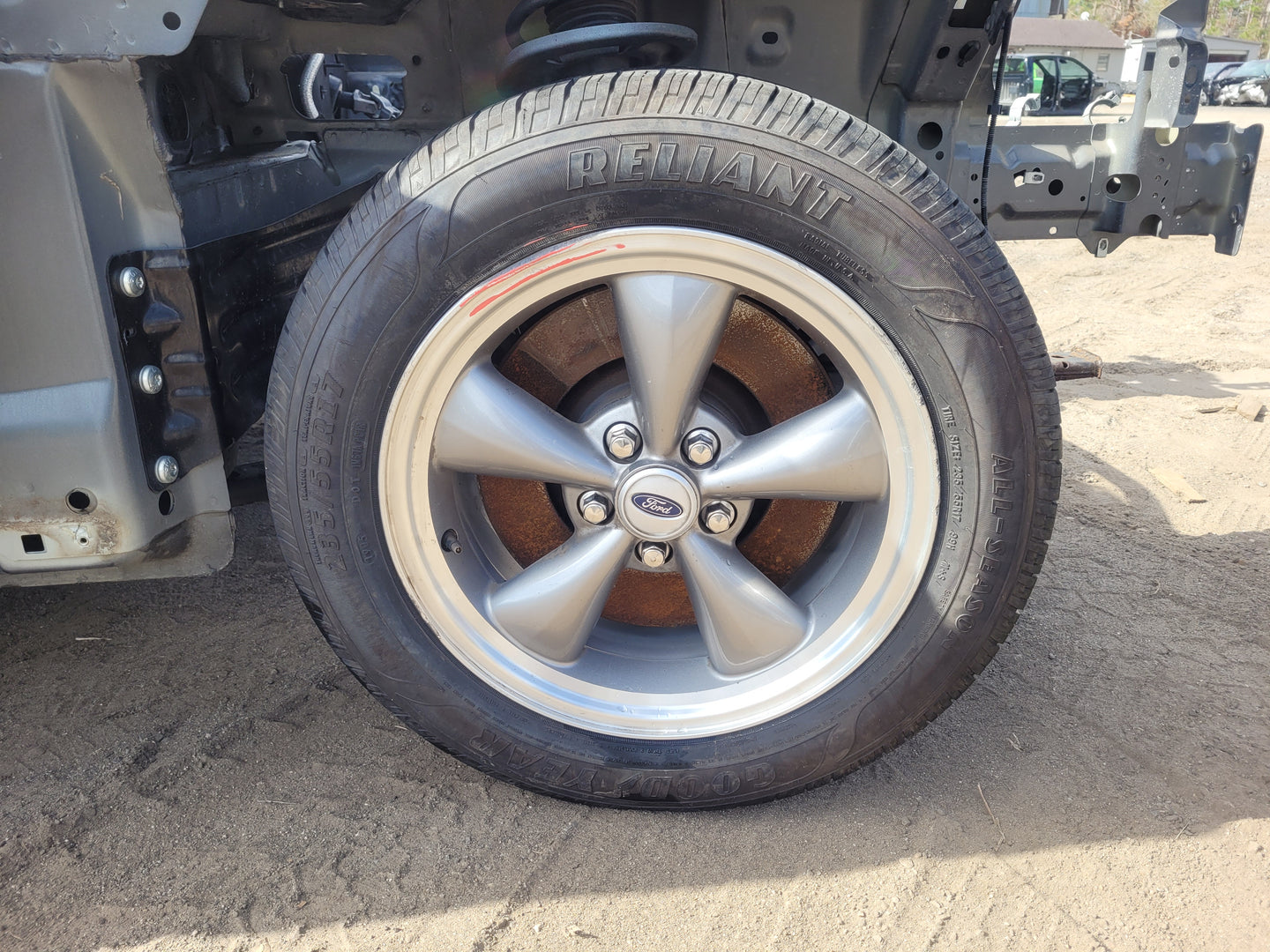 Stock 2652. 2017 Ford Mustang EcoBoost Roller Frame Coupe Clean Title Shell Paint J7 57k - The Parts Farm