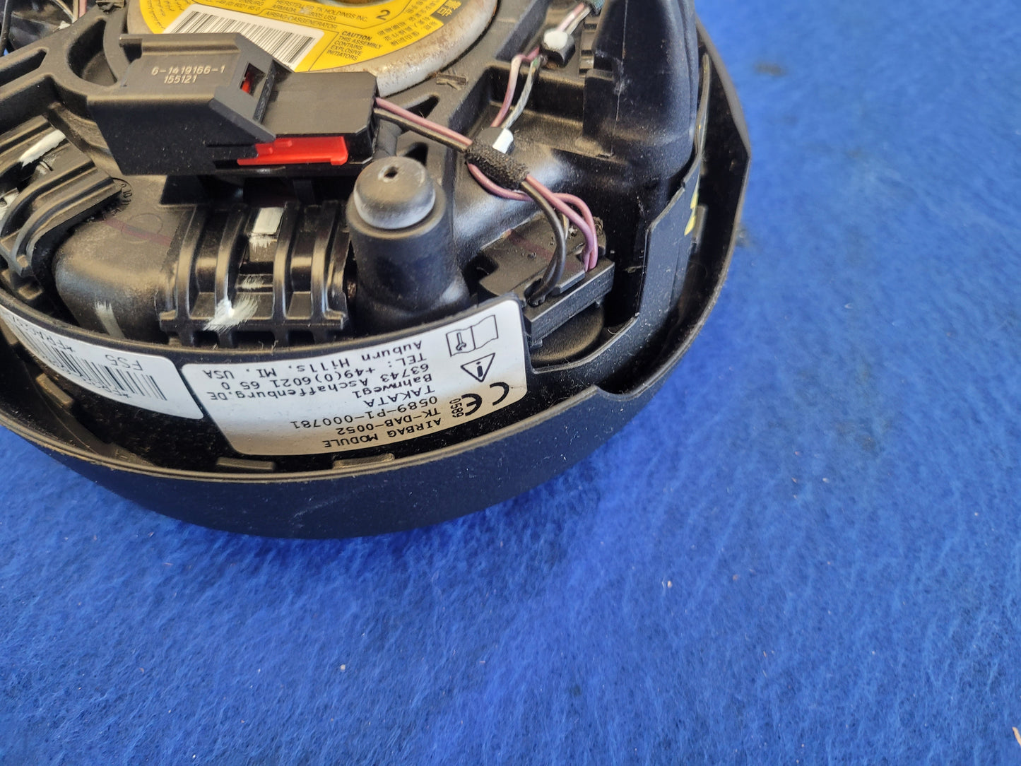 2015-2017 Ford Mustang GT Coupe Driver Steering Wheel Air Bag Dash Left 2643 - The Parts Farm