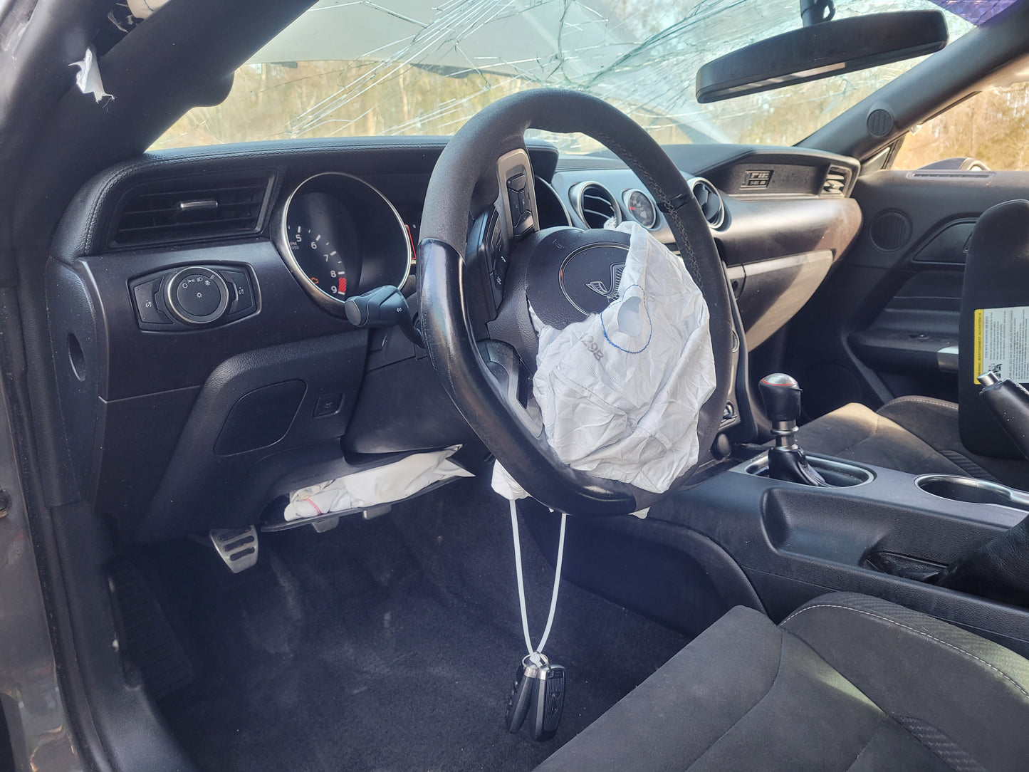Stock 2662. 2018 Ford Mustang Shelby GT350 5.2L V8 3160 M/T 58k Miles Recaro Seats - The Parts Farm