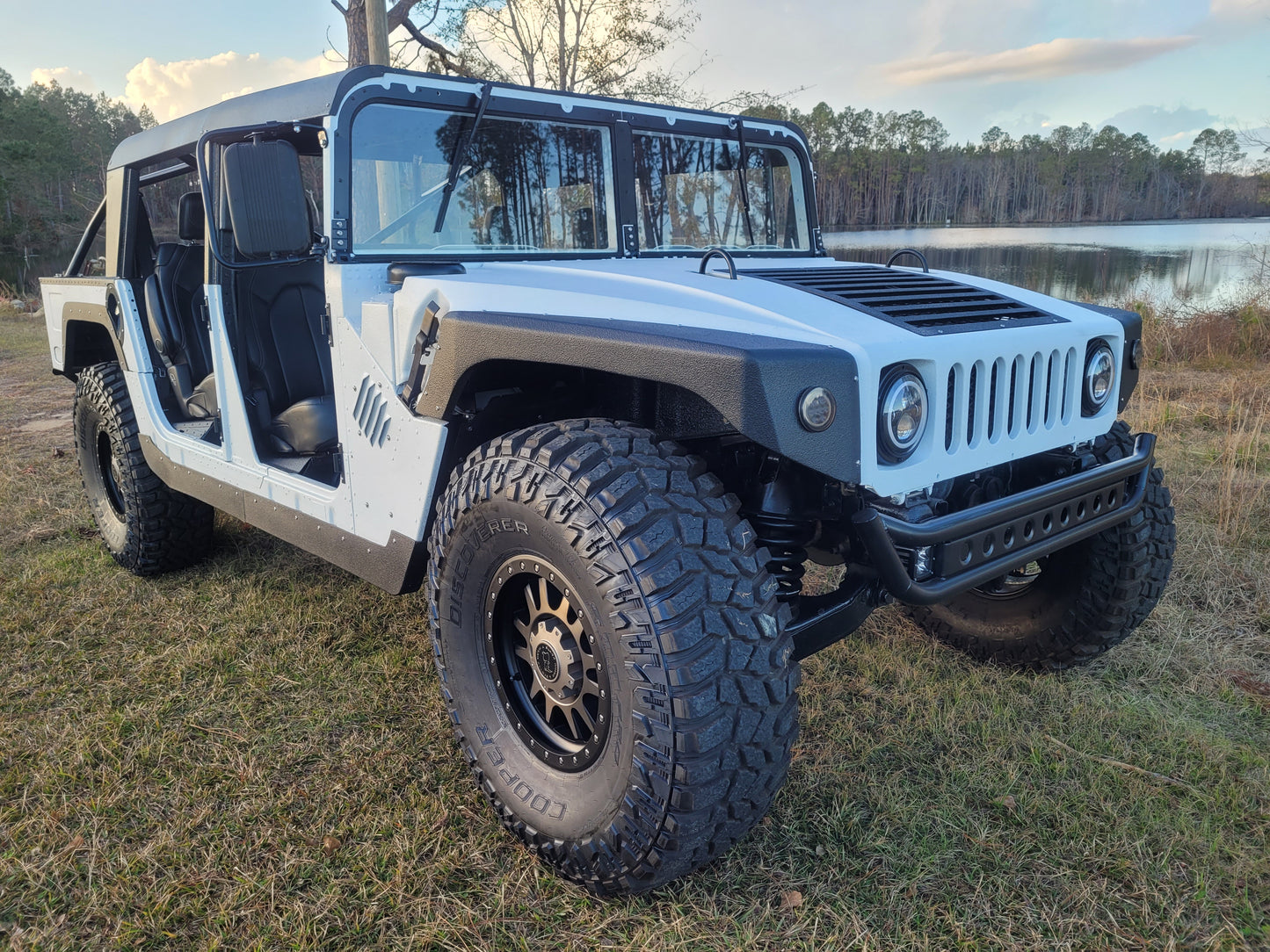 Stock 2664. 1990 AM General Humvee H1 6.2L V8 Gas Engine 6L80 A/T Custom Build Road Ready - The Parts Farm