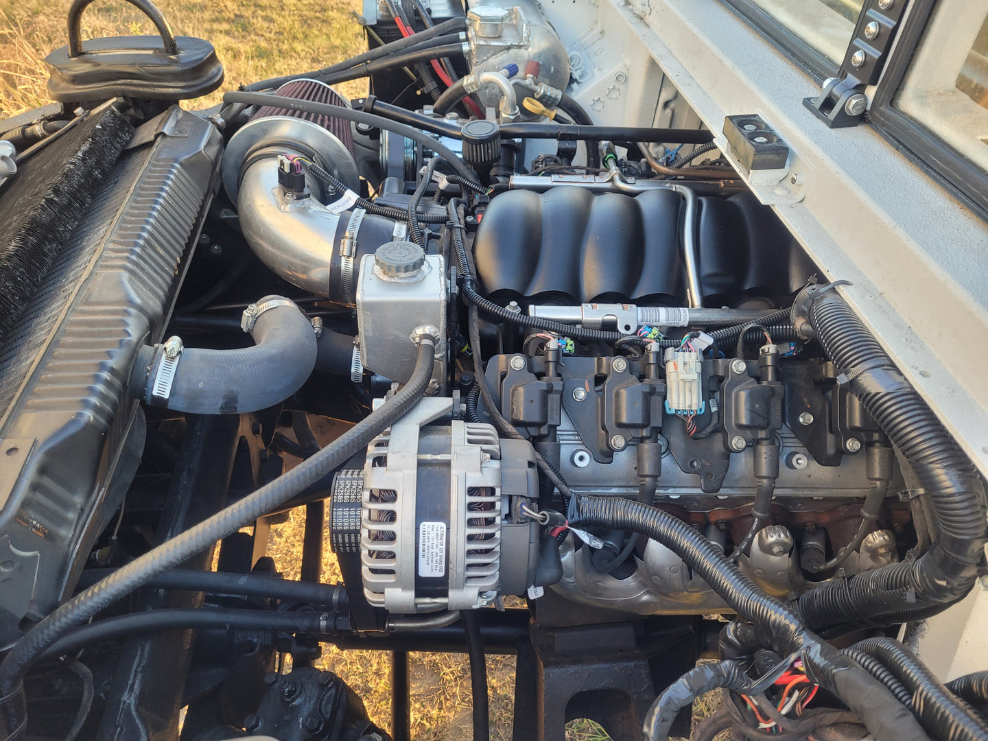 Stock 2664. 1990 AM General Humvee H1 6.2L V8 Gas Engine 6L80 A/T Custom Build Road Ready - The Parts Farm