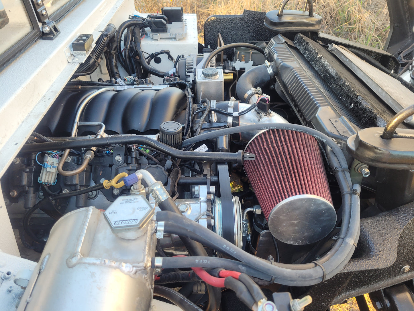 Stock 2664. 1990 AM General Humvee H1 6.2L V8 Gas Engine 6L80 A/T Custom Build Road Ready - The Parts Farm