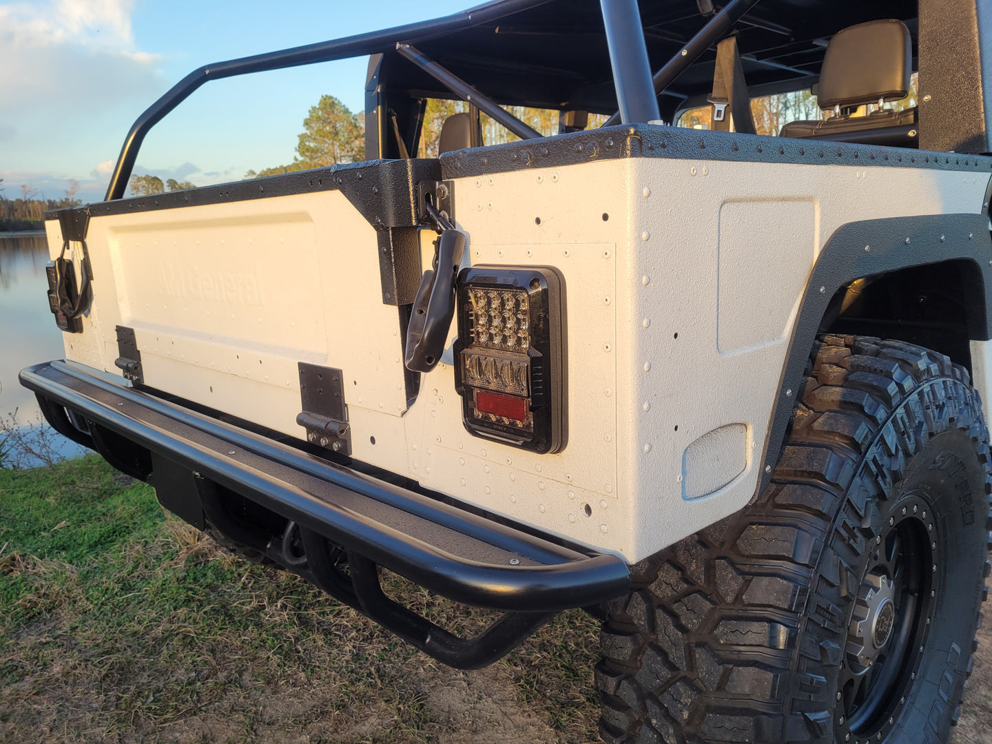 Stock 2664. 1990 AM General Humvee H1 6.2L V8 Gas Engine 6L80 A/T Custom Build Road Ready - The Parts Farm