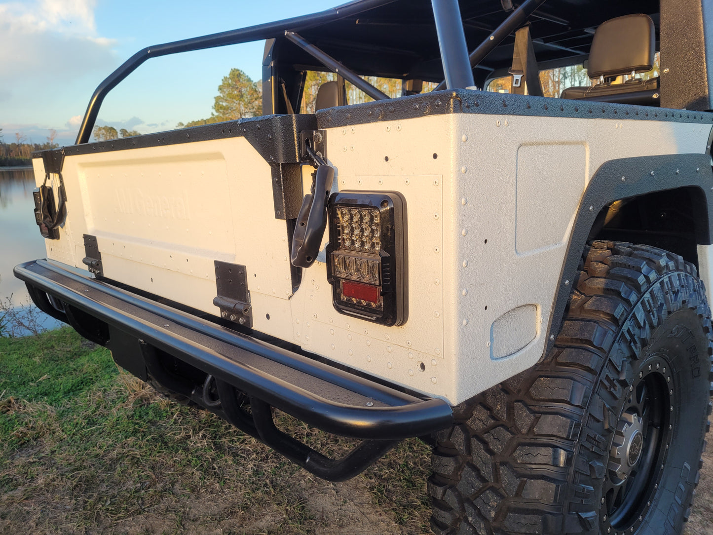 Stock 2664. 1990 AM General Humvee H1 6.2L V8 Gas Engine 6L80 A/T Custom Build Road Ready - The Parts Farm
