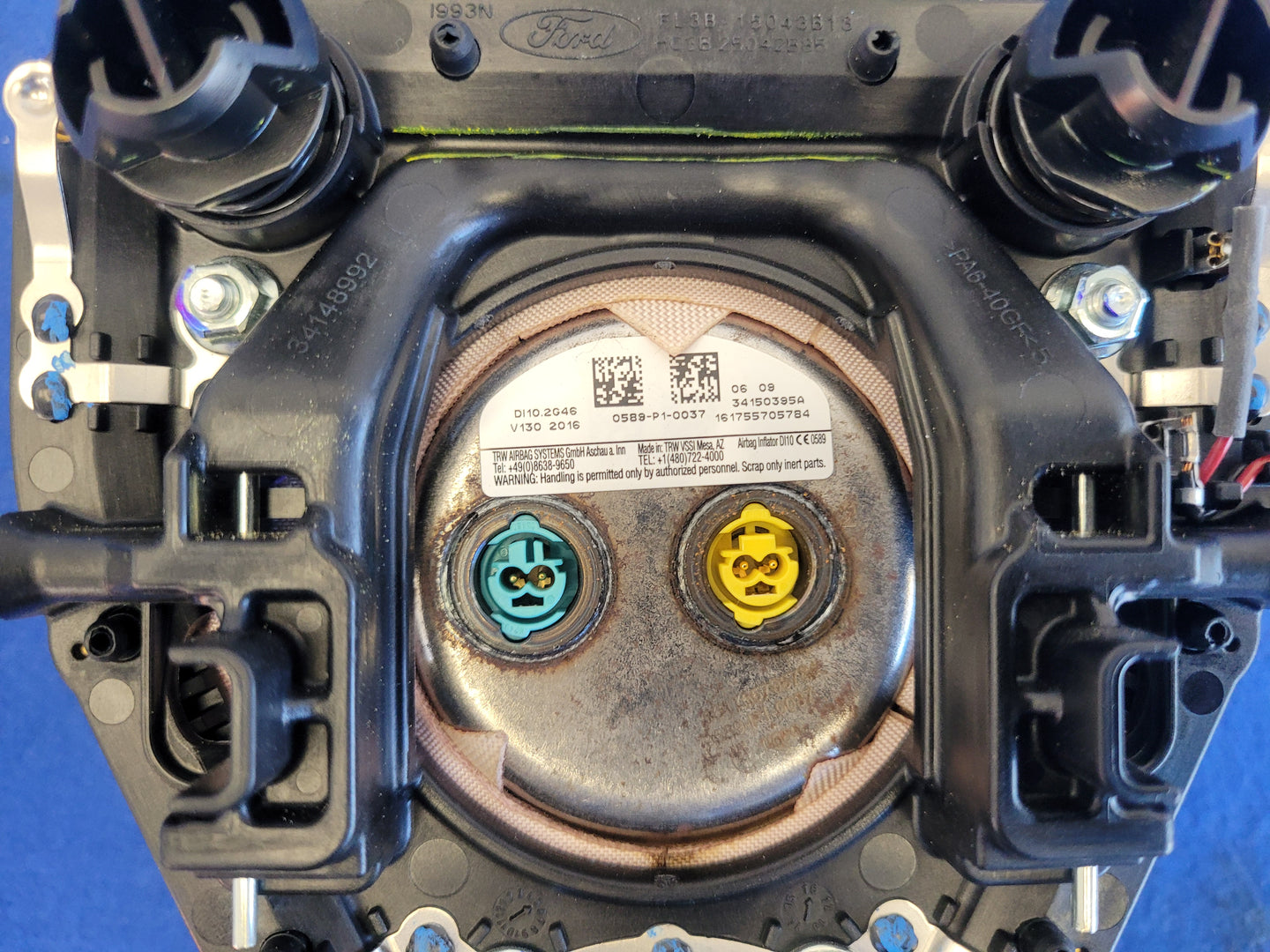 2015-2017 Ford F150 Pickup Truck Driver Air Bag Steering Wheel 2663 - The Parts Farm