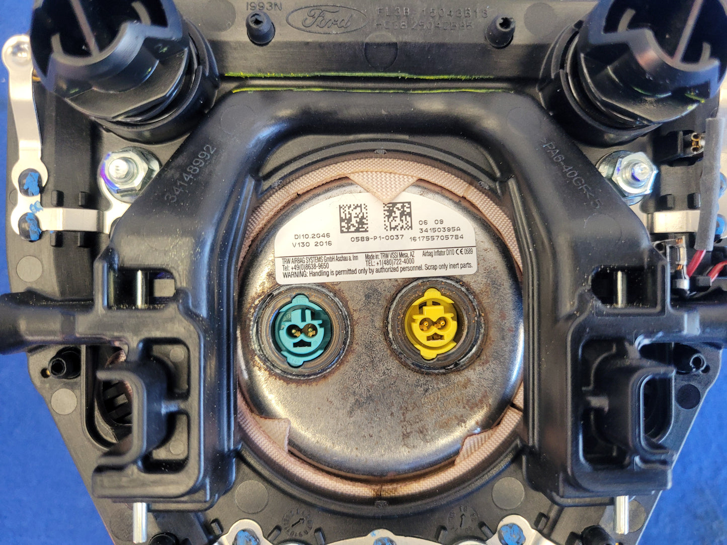 2015-2017 Ford F150 Pickup Truck Driver Air Bag Steering Wheel 2663 - The Parts Farm