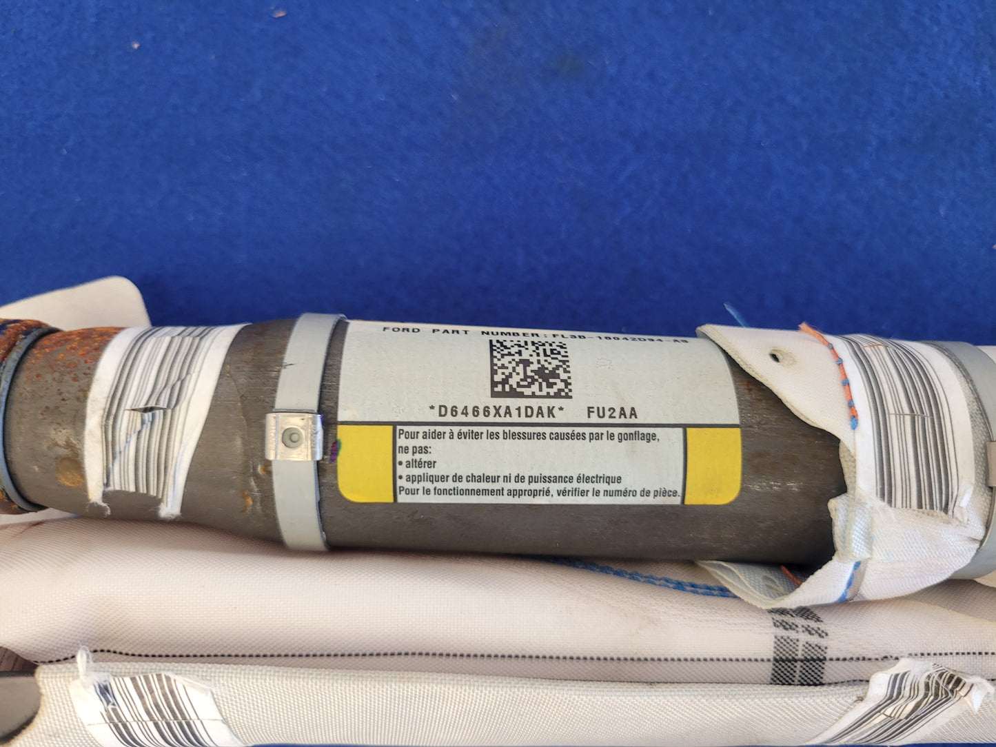 2015-2017 Ford F150 Pickup Truck Passenger Right Air Bag Roof Curtain Crew Cab 2663 - The Parts Farm