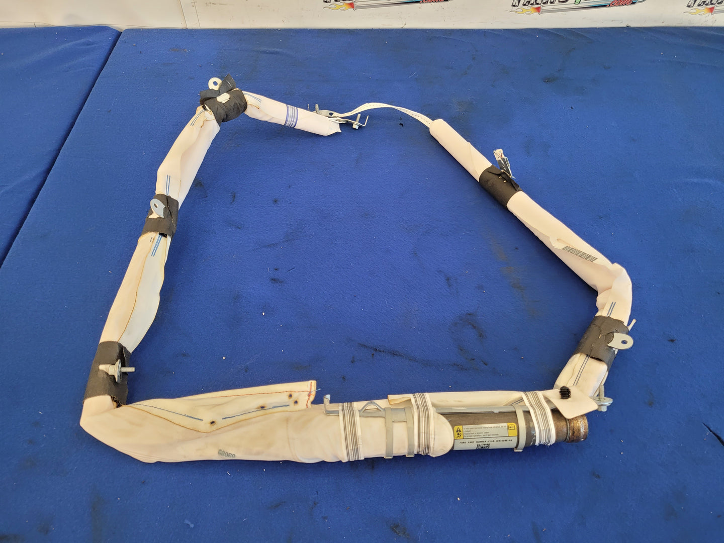 2015-2017 Ford F150 F-150 Pickup Truck Driver Left Roof Curtain Air Bag Crew Cab 2663 - The Parts Farm