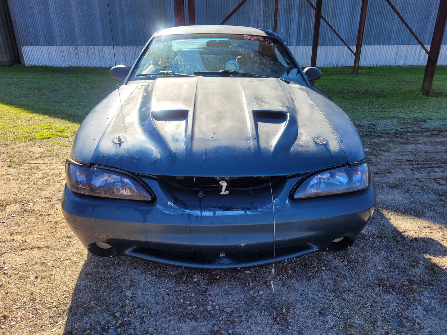 Stock 2668. 1995 Ford Mustang GT Coupe Vortech Supercharged V8 T5 Manny Tranny 153k Miles - The Parts Farm