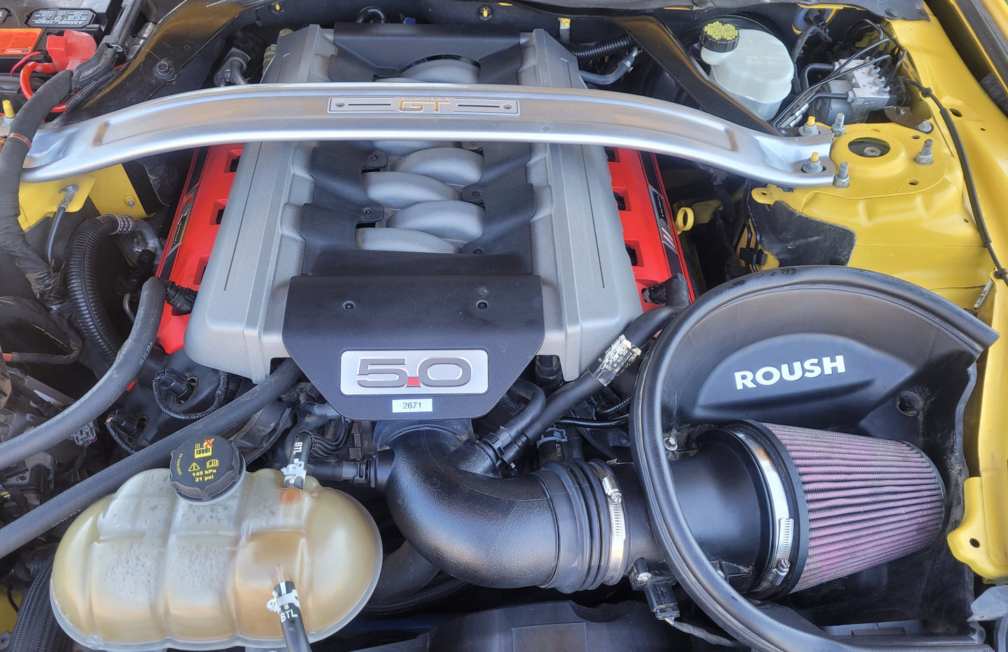 Stock 2671. 2015 Ford Mustang GT Roush Stage 2 Coupe 5.0L V8 Gen 2 MT82 M/T 57k Miles - The Parts Farm