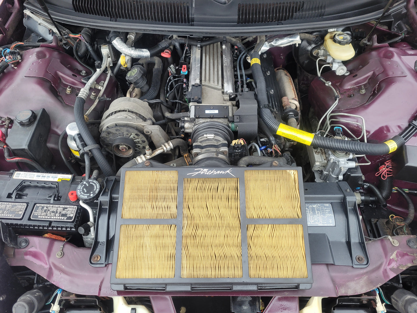 Stock 2676. 1995 Pontiac Firebird Firehawk 5.7L V8 LT1 Coupe Auto Trans 88k Miles - The Parts Farm