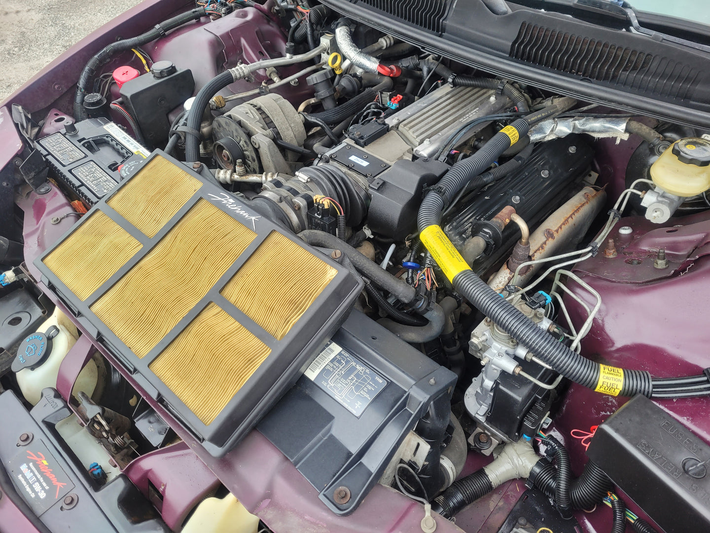 Stock 2676. 1995 Pontiac Firebird Firehawk 5.7L V8 LT1 Coupe Auto Trans 88k Miles - The Parts Farm