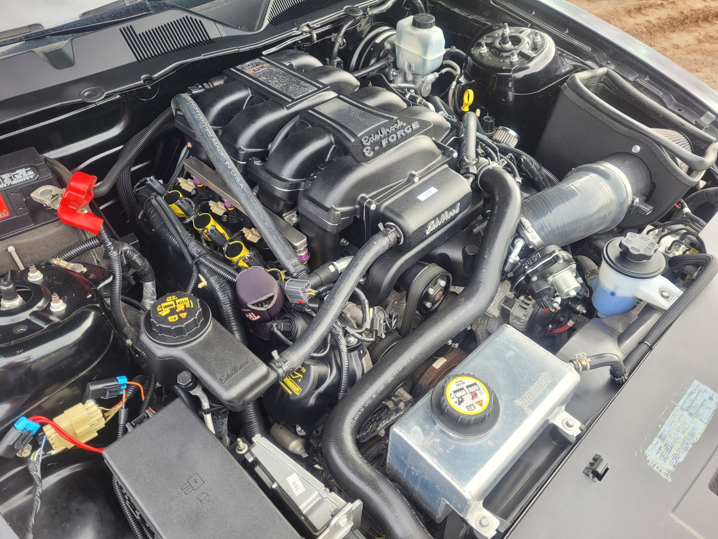 Stock 2677. 2010 Ford Mustang GT Coupe 4.6L V8 Edelbrock SC 3650 5 Speed Trans 35K Miles - The Parts Farm