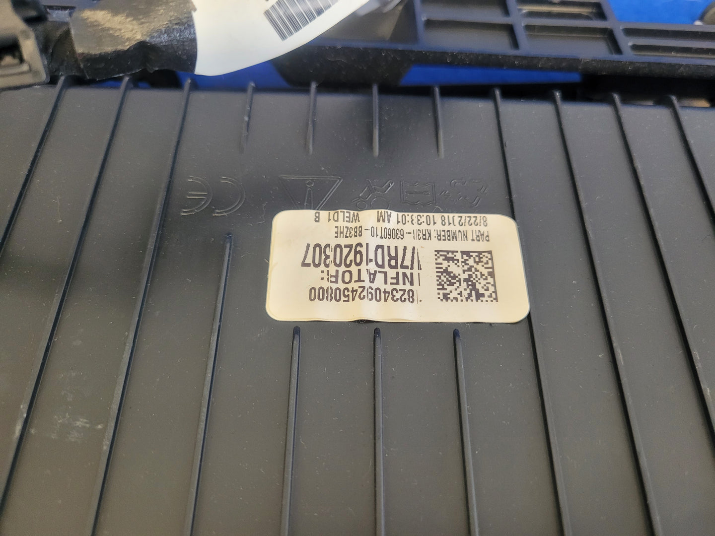 2018-2023 Ford Mustang GT Coupe Passenger Right Lower Knee Dash Air Bag 2665 - The Parts Farm