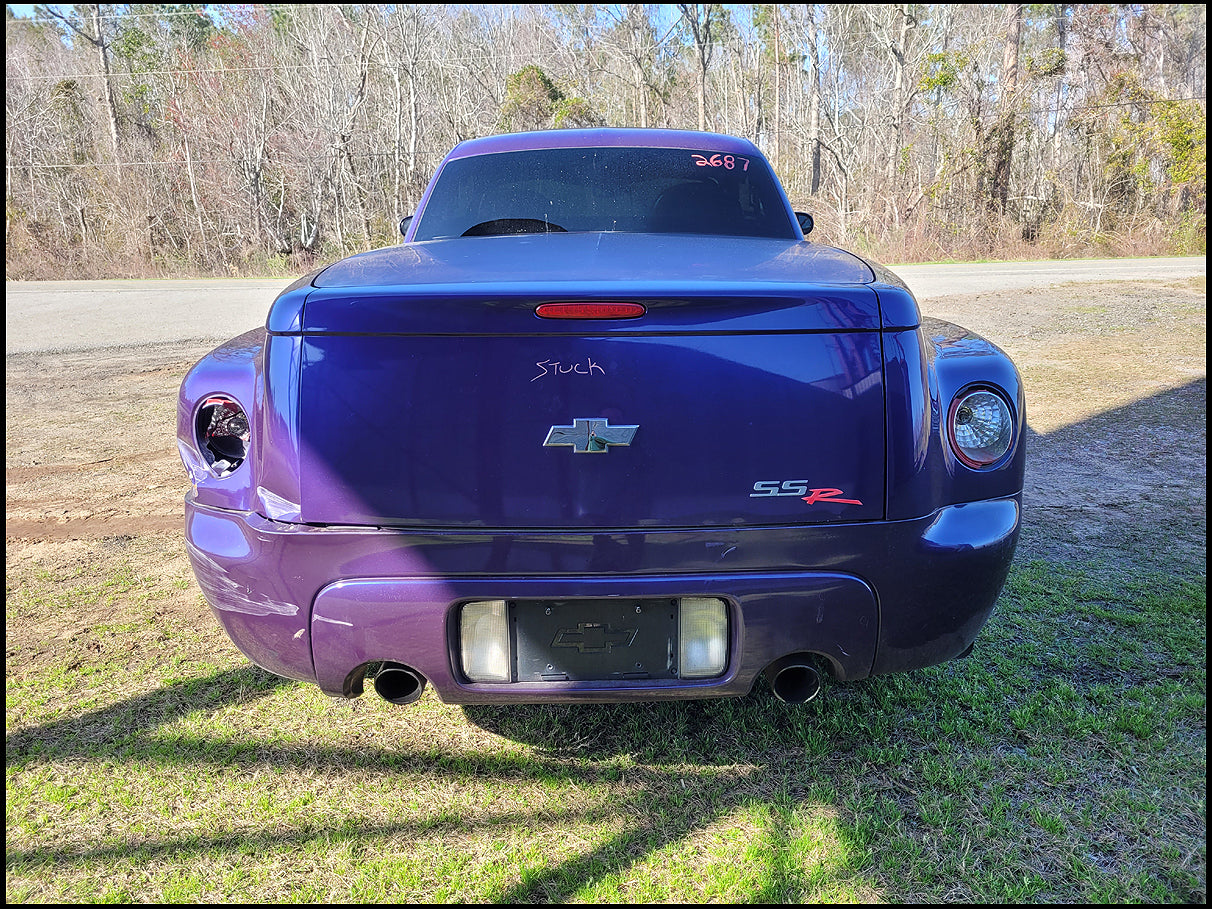Stock 2687. 2004 Chevrolet SSR Pickup Truck Purple People Eater 124k Miles - The Parts Farm