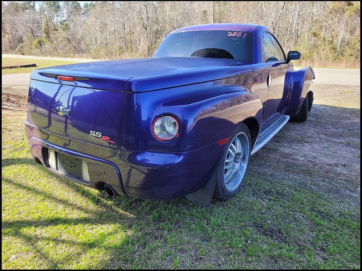 Stock 2687. 2004 Chevrolet SSR Pickup Truck Purple People Eater 124k Miles - The Parts Farm
