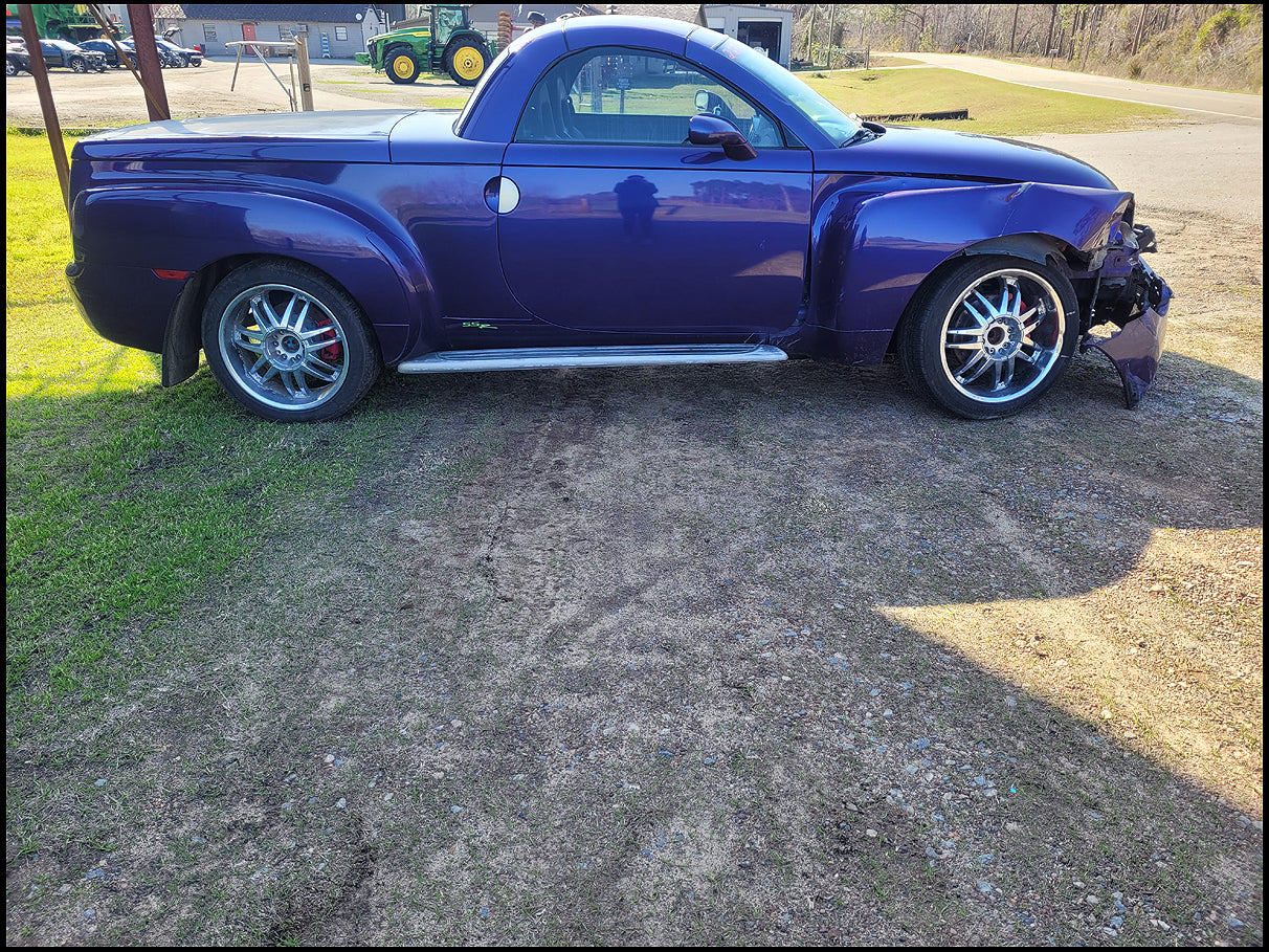 Stock 2687. 2004 Chevrolet SSR Pickup Truck Purple People Eater 124k Miles - The Parts Farm
