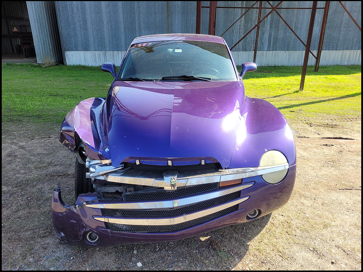 Stock 2687. 2004 Chevrolet SSR Pickup Truck Purple People Eater 124k Miles - The Parts Farm