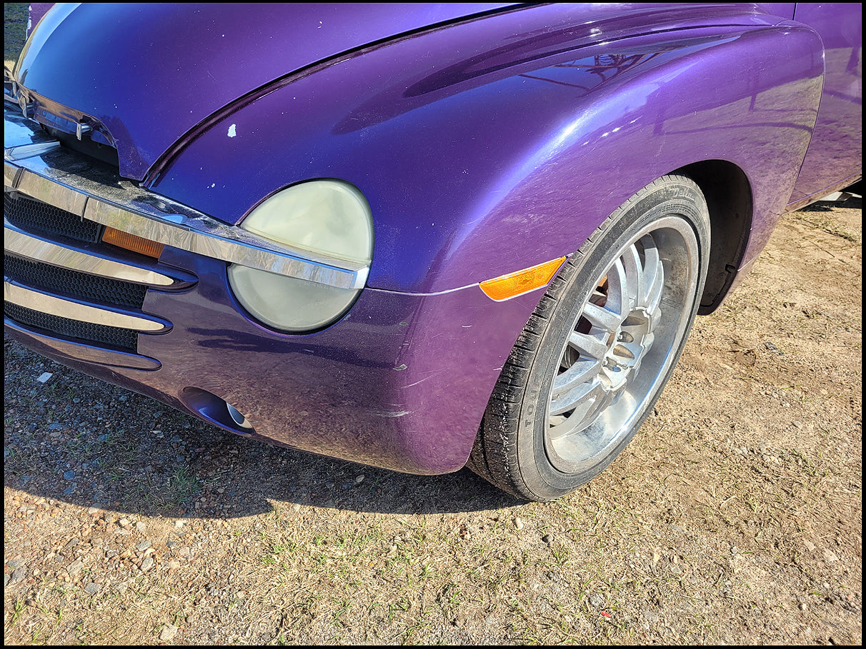 Stock 2687. 2004 Chevrolet SSR Pickup Truck Purple People Eater 124k Miles - The Parts Farm