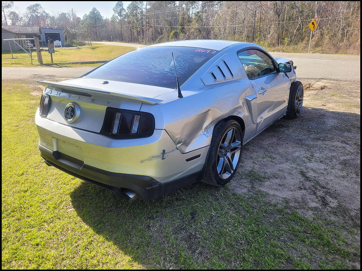 Stock 2697. 2011 Ford Mustang Shelby GT500 5.4L SC Engine TR6060 6 Speed M/T 62k Miles - The Parts Farm