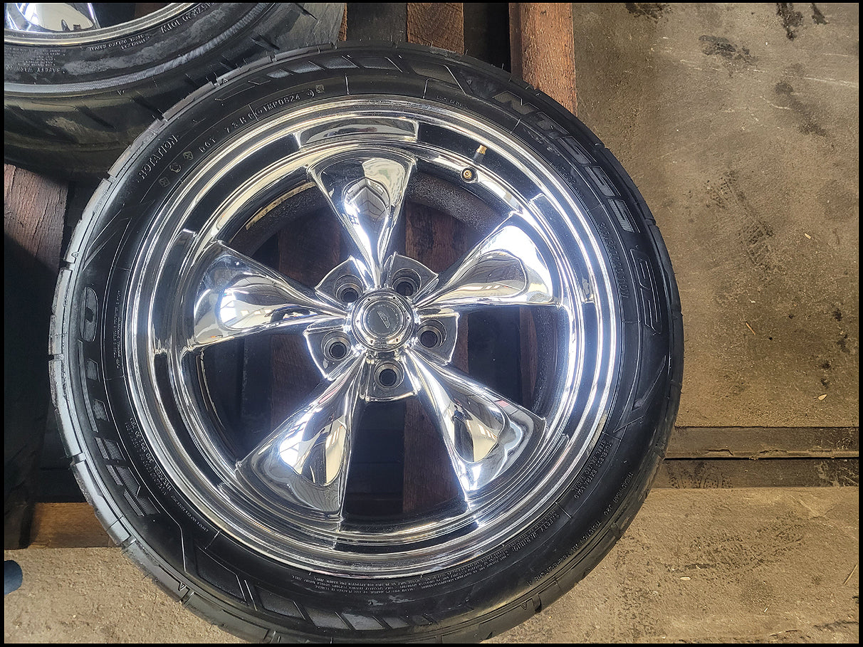 2010-2015 Chevrolet Camaro SS 3 Wheels 20x8.5 20x10 Spoke Staggered Tire 2673 - The Parts Farm