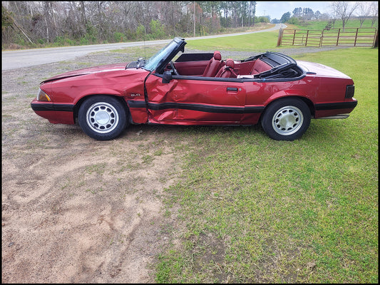 Stock 2702. 1990 Ford Mustang LX 5.0L Convertible Foxbody V8 Auto Trans 60k Miles - The Parts Farm