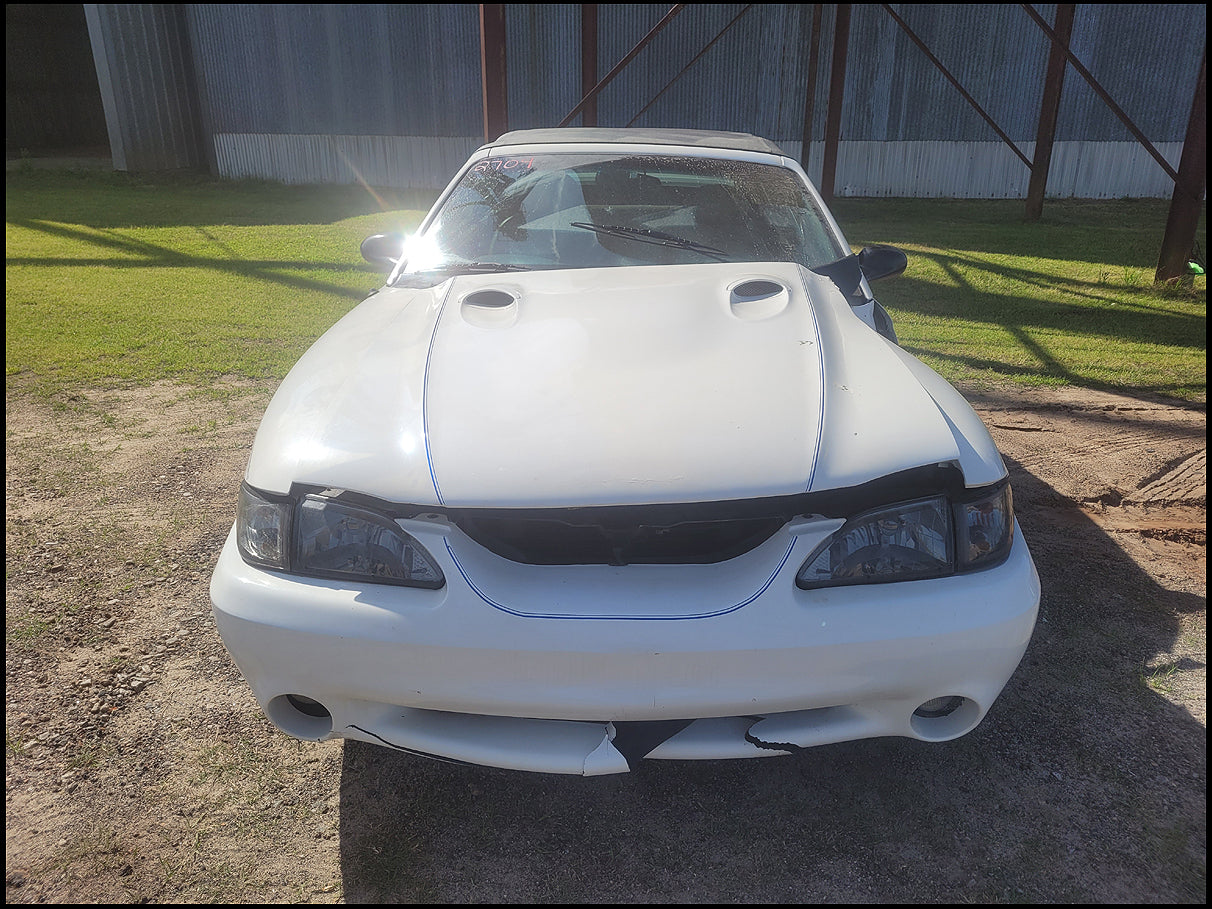 Stock 2704. 1994 Ford Mustang GT Convertible 5.0L V8 T5 Manny Tranny 144k Miles - The Parts Farm