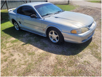 Stock 2720. 1995 Ford Mustang V6 Coupe Export Mirrors Taillights Flares Cluster