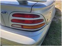 Stock 2720. 1995 Ford Mustang V6 Coupe Export Mirrors Taillights Flares Cluster