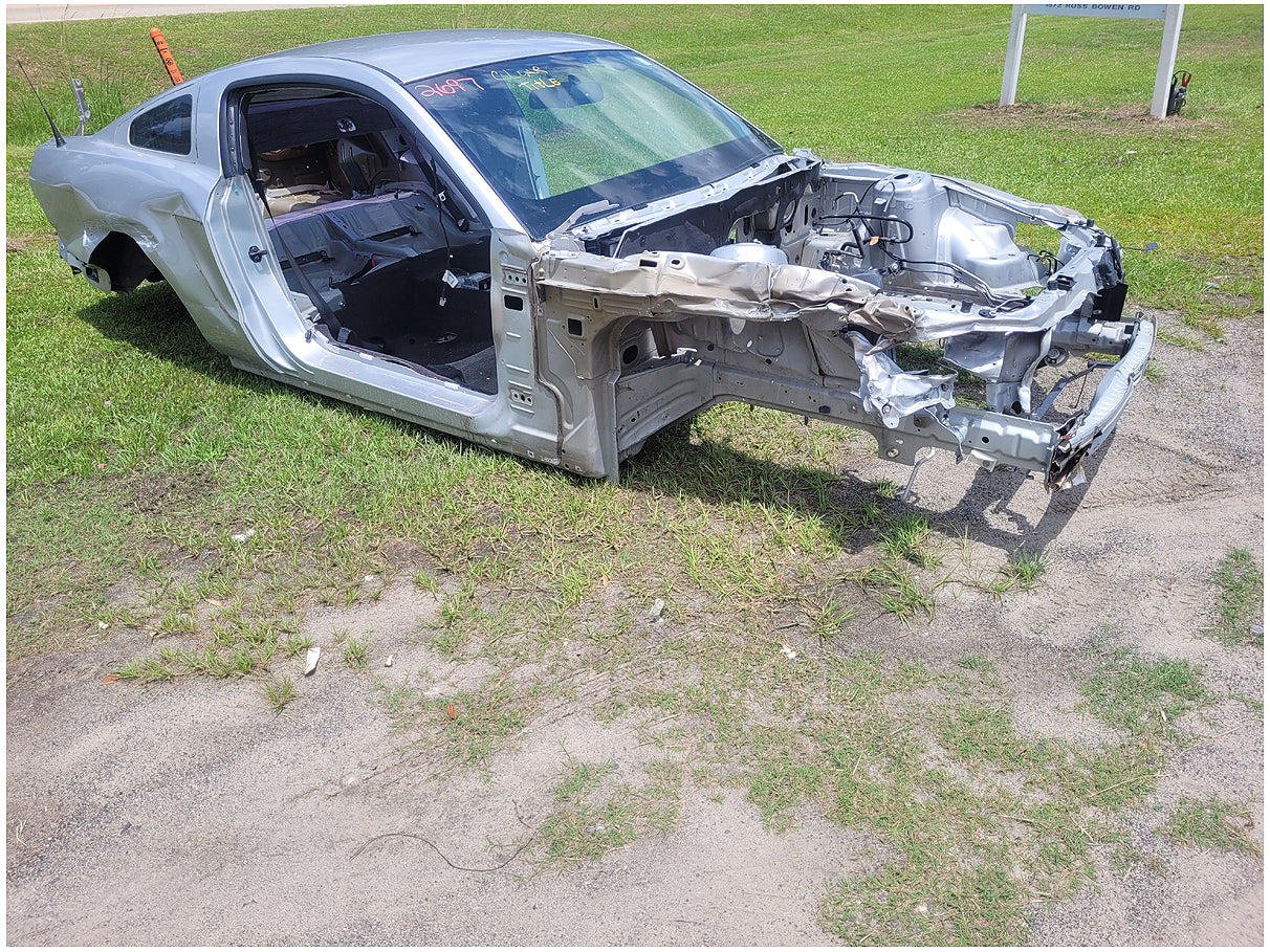 Stock 2697. 2011 Ford Mustang Shelby GT500 Clear Title Shell Frame Only 62k Miles