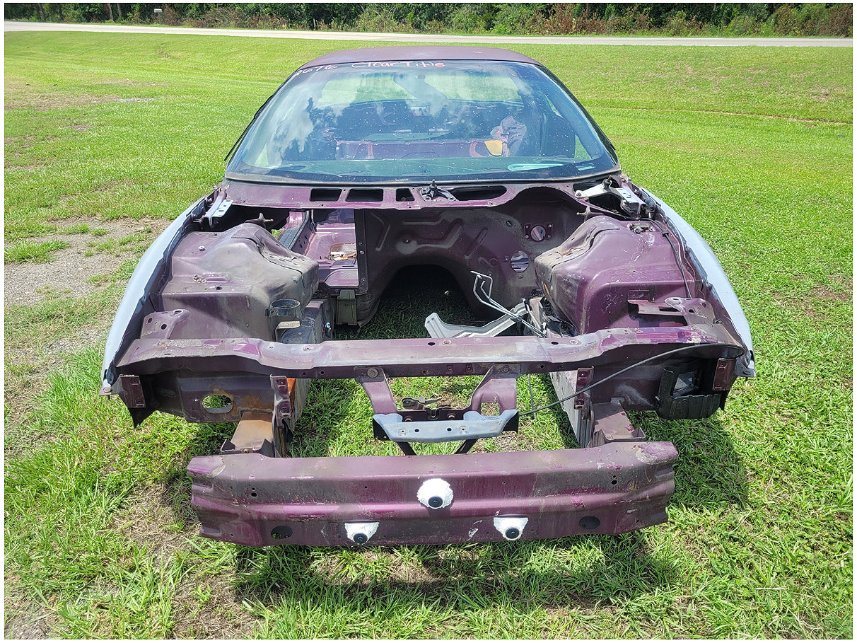 Stock 2676. 1995 Pontiac Firebird Firehawk Coupe Salvage Title Frame Shell 88k Miles Has Been Stripped!!