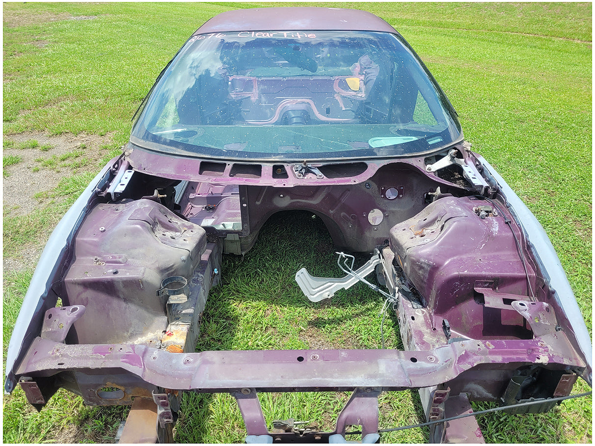 Stock 2676. 1995 Pontiac Firebird Firehawk Coupe Salvage Title Frame Shell 88k Miles Has Been Stripped!!