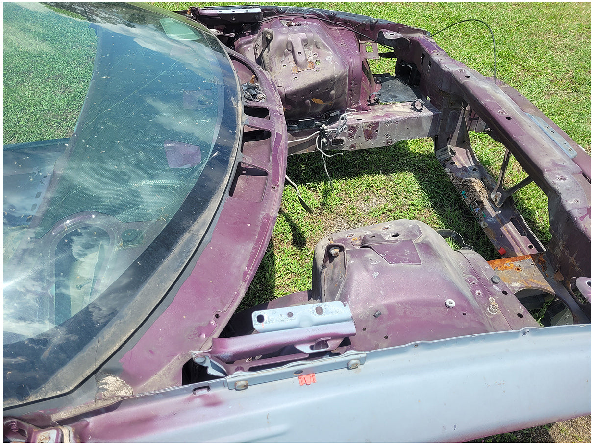 Stock 2676. 1995 Pontiac Firebird Firehawk Coupe Salvage Title Frame Shell 88k Miles Has Been Stripped!!