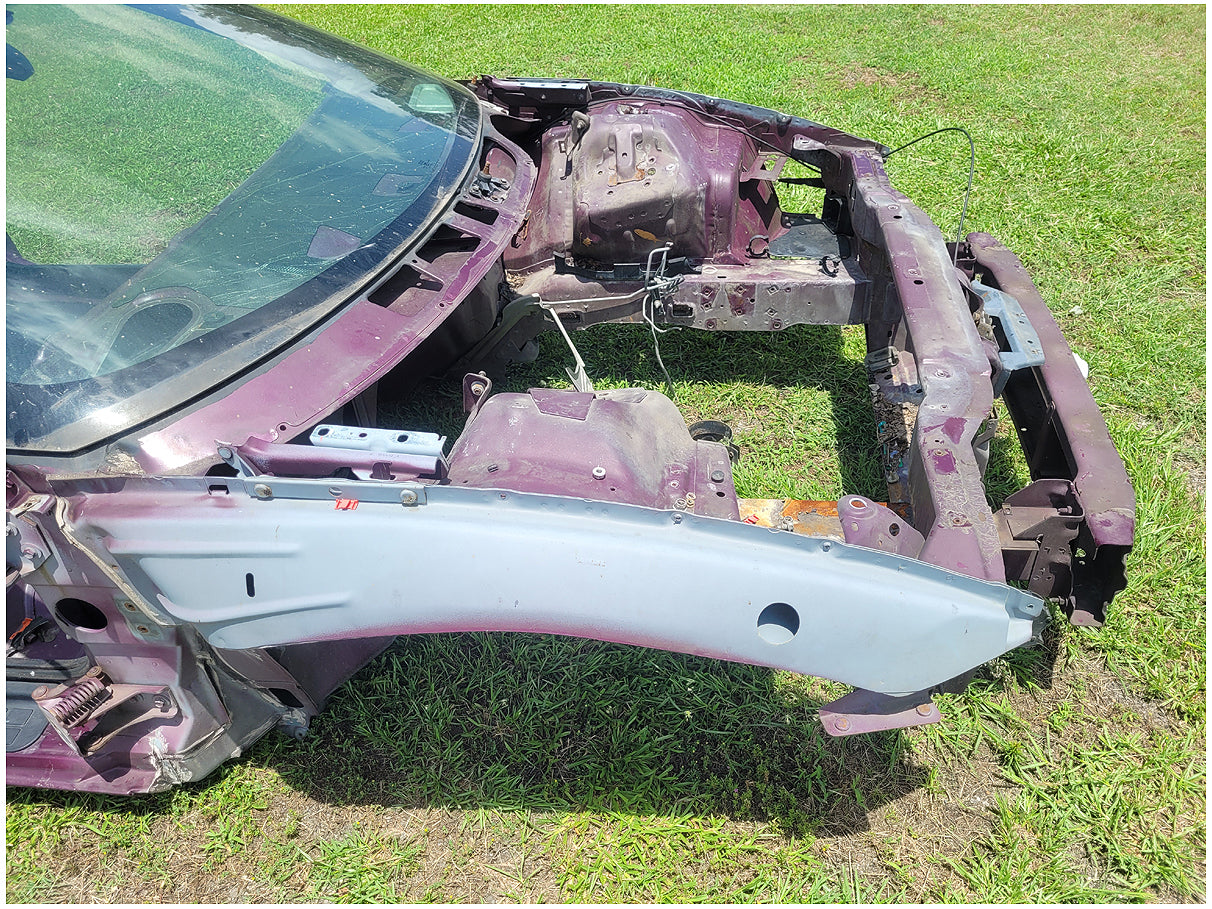 Stock 2676. 1995 Pontiac Firebird Firehawk Coupe Salvage Title Frame Shell 88k Miles Has Been Stripped!!