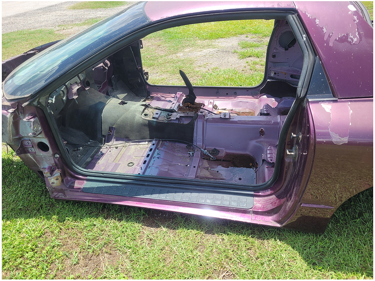 Stock 2676. 1995 Pontiac Firebird Firehawk Coupe Salvage Title Frame Shell 88k Miles Has Been Stripped!!
