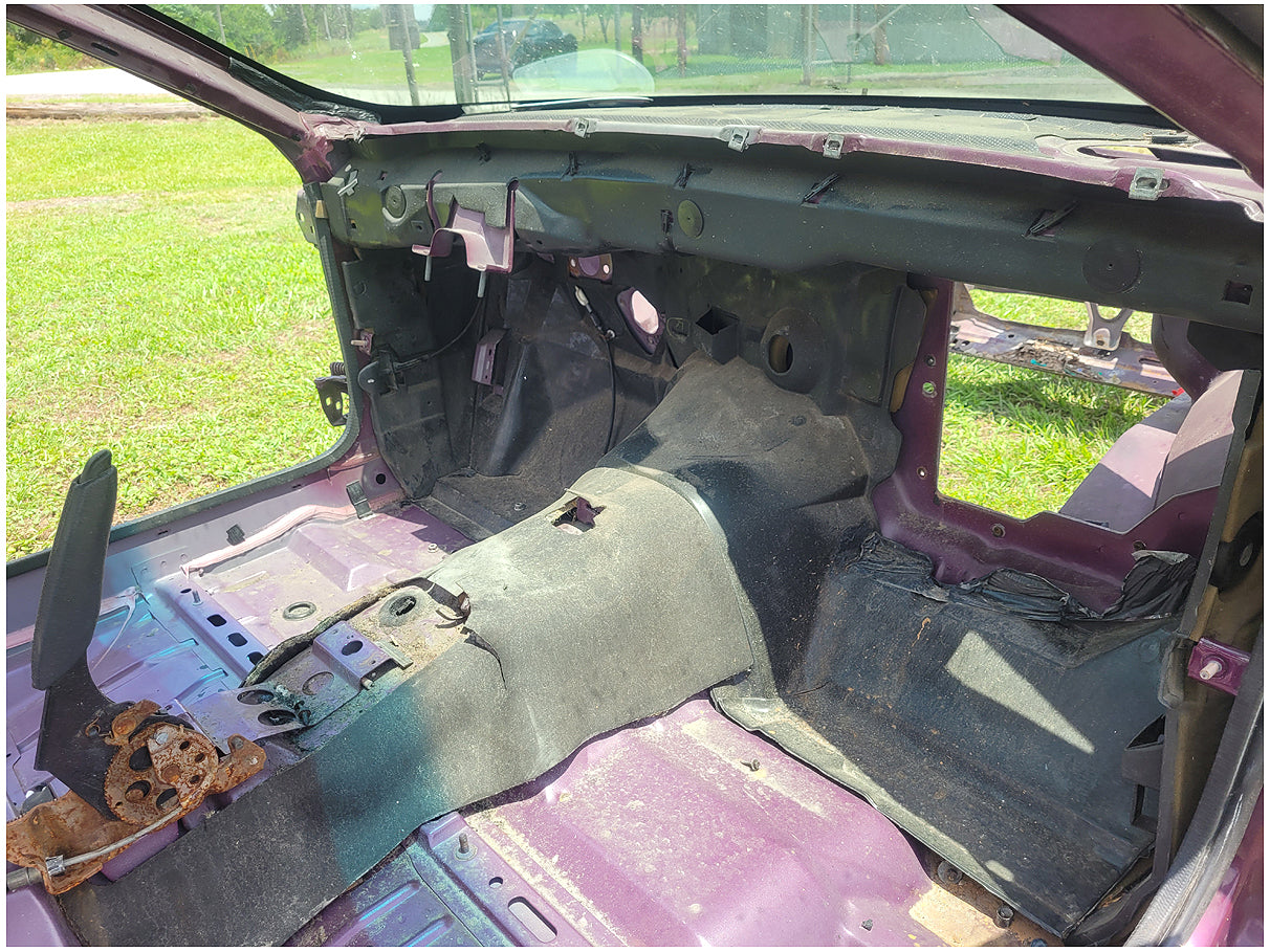 Stock 2676. 1995 Pontiac Firebird Firehawk Coupe Salvage Title Frame Shell 88k Miles Has Been Stripped!!