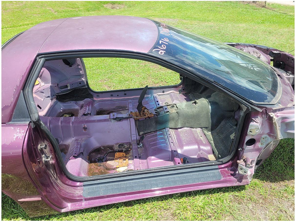 Stock 2676. 1995 Pontiac Firebird Firehawk Coupe Salvage Title Frame Shell 88k Miles Has Been Stripped!!