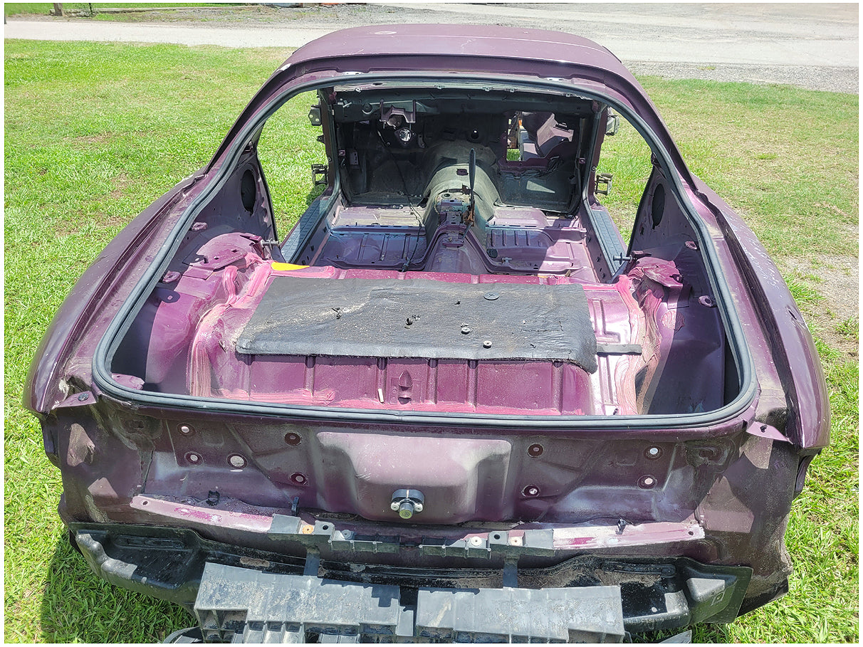 Stock 2676. 1995 Pontiac Firebird Firehawk Coupe Salvage Title Frame Shell 88k Miles Has Been Stripped!!