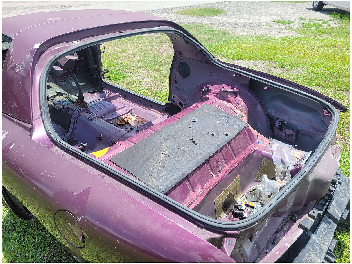 Stock 2676. 1995 Pontiac Firebird Firehawk Coupe Salvage Title Frame Shell 88k Miles Has Been Stripped!!