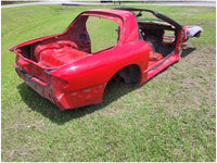 Stock 2653. 2001 Pontiac Firebird Trans Am Hatchback Clear Title Frame Shell Body