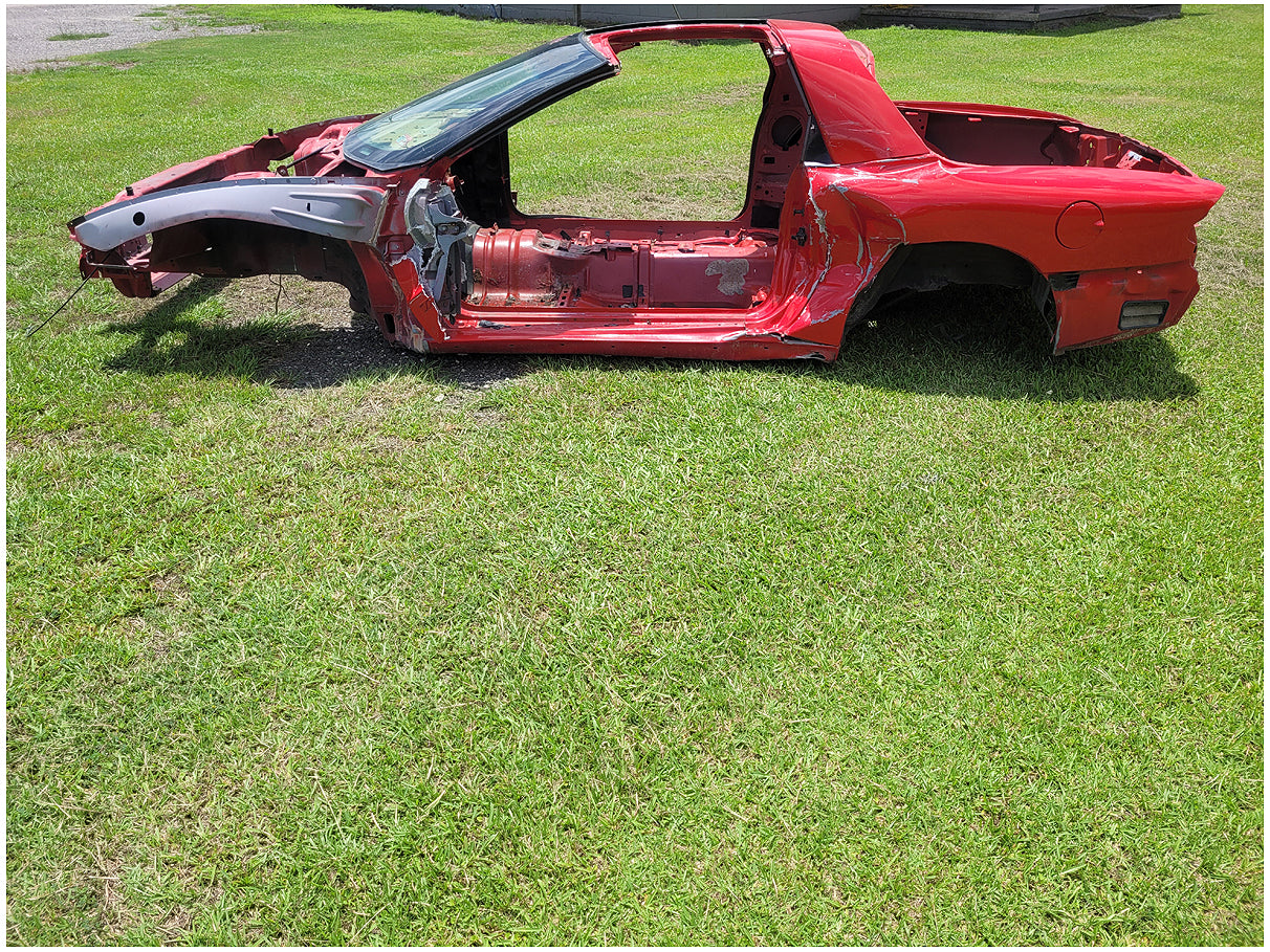 Stock 2653. 2001 Pontiac Firebird Trans Am Hatchback Clear Title Frame Shell Body