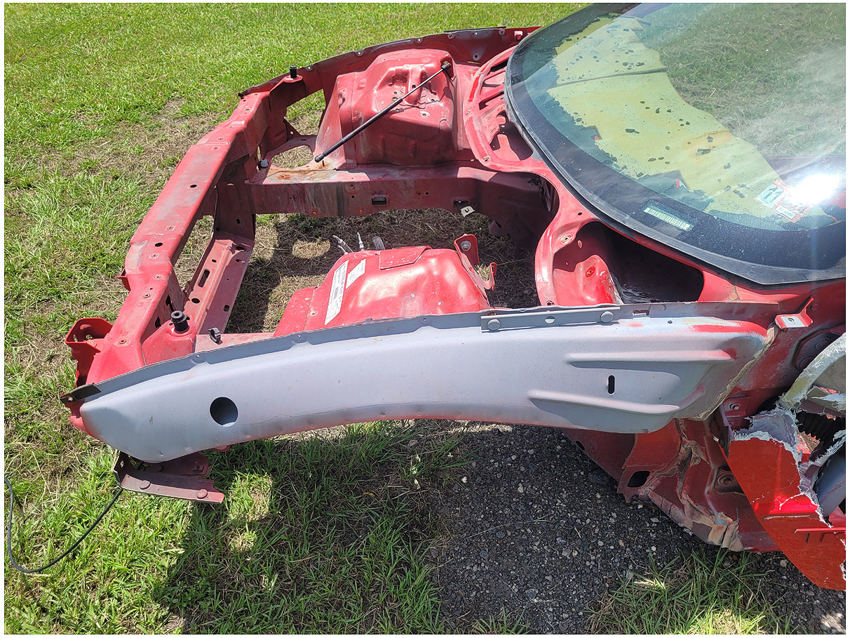 Stock 2653. 2001 Pontiac Firebird Trans Am Hatchback Clear Title Frame Shell Body