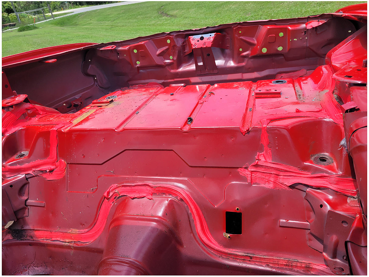 Stock 2653. 2001 Pontiac Firebird Trans Am Hatchback Clear Title Frame Shell Body