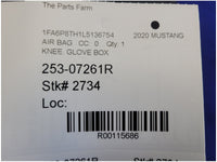 2018-2023 Ford Mustang GT S550 Coupe Air Bag Glove Box Passenger Right Dash 2734